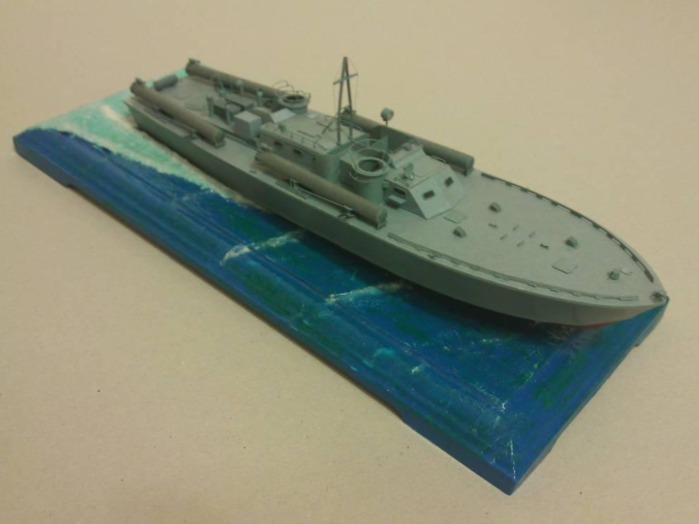 Top Quality Pt - 109 Torpedo Boats 3d Paper Model Kit Fast Shipping